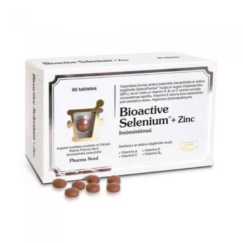Bioactive Selenium®+Zinc (90 kap) ( selēns+cinks)