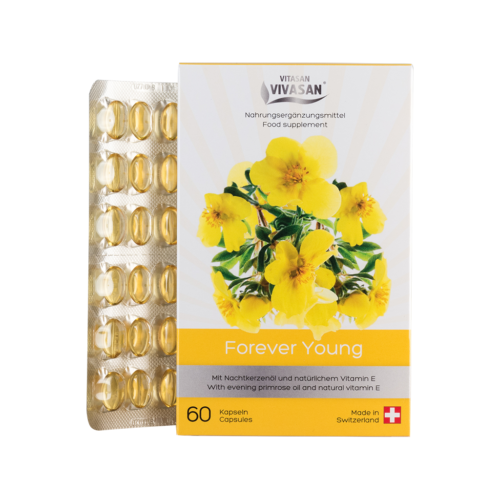 Mūžīga jaunība ar naktssveču eļļu un E vitamīnu (Forever Young)